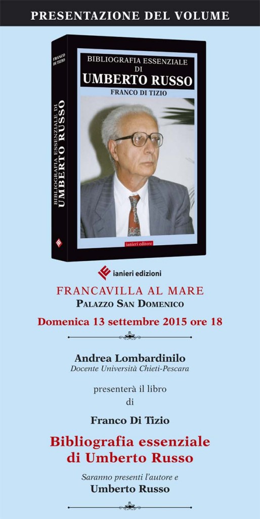 presentazione bibliografia essenziale di Umberto Russo